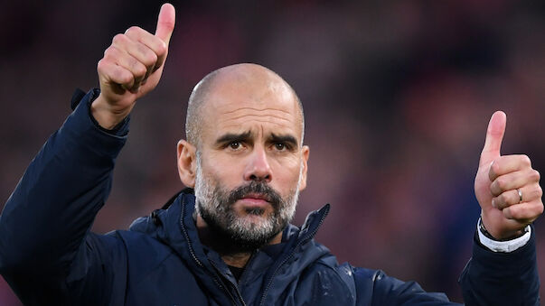 Pep Guardiola mit City-Bekenntnis