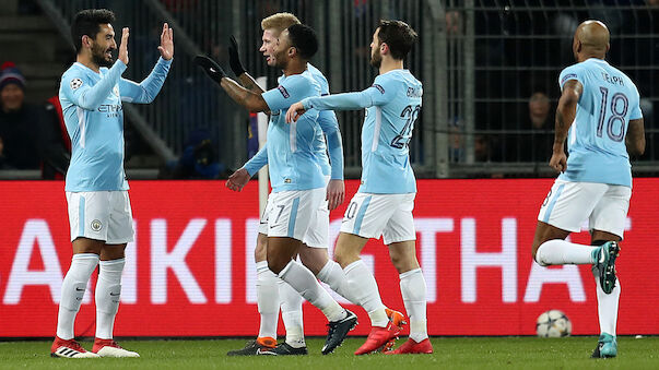 Leichtes Spiel für Manchester City in Basel