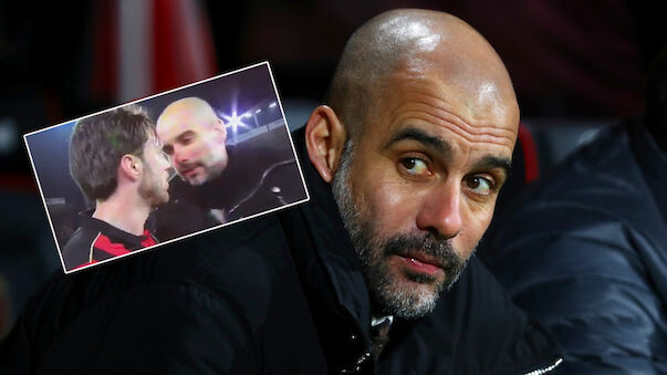 Berührende Geste von Pep Guardiola