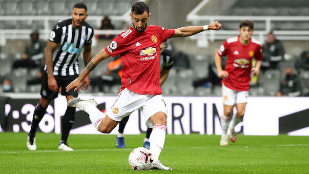 Bruno Fernandes rettet ManUtd in Newcastle