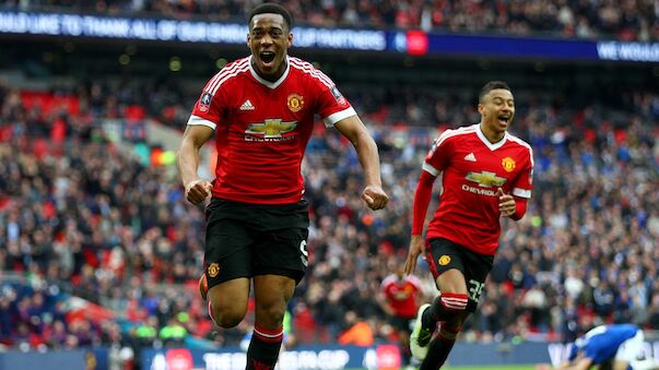 Martial schießt ManUnited Last Minute ins Finale