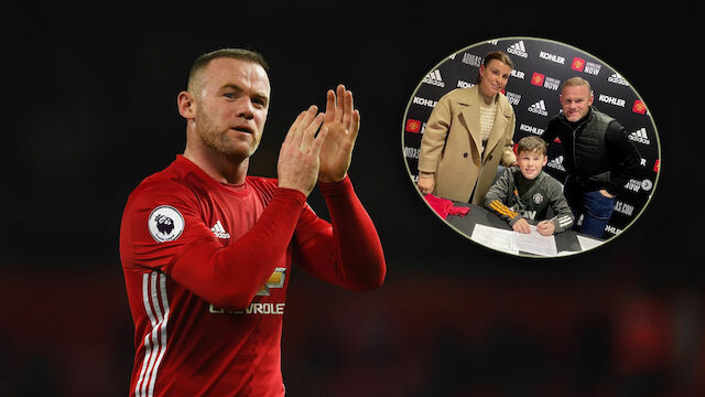 Wayne Rooneys Sohn unterschreibt bei Man United
