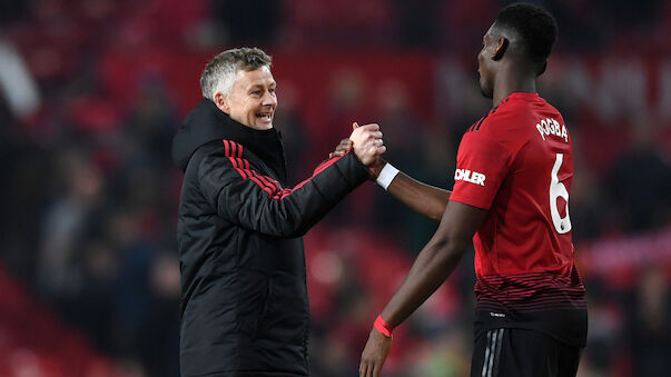 Pogba spricht sich für Coach Solskjaer aus