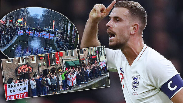 Englische Hooligans wüten in Amsterdam