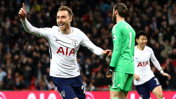 Eriksen-Blitztor gegen Manchester United