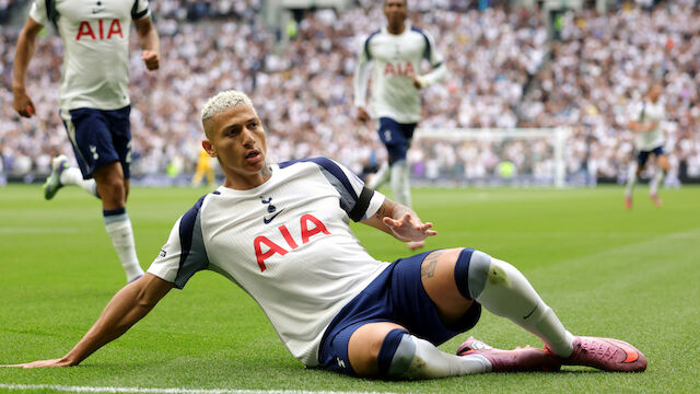 Richarlison mit Doppelpack: Tottenham siegt beim Auftakt