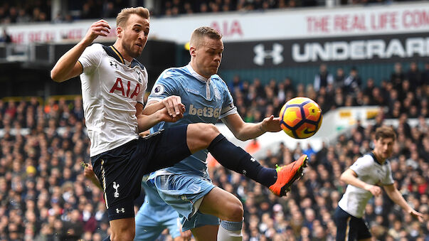 Kane-Festspiele für Tottenham gegen Stoke