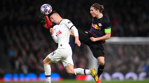 Achtelfinal-Hinspiel: Leipzig biegt Spurs auswärts