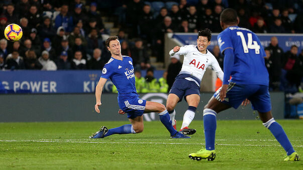 Son-Traumtor beschert Tottenham Sieg in Leicester