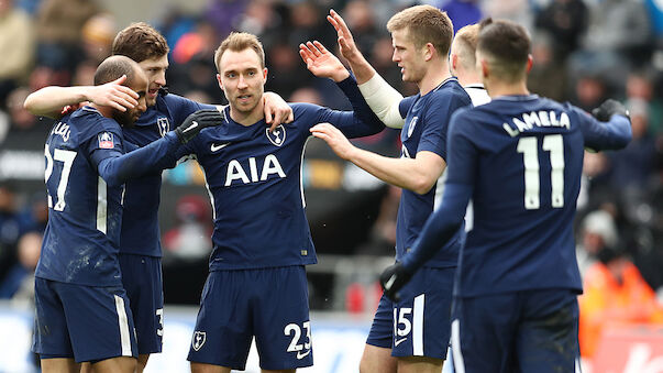 Knapper Tottenham-Sieg in Stoke