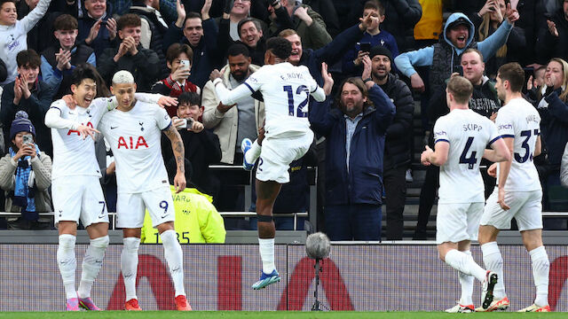 Tottenham bezwingt Everton dank zwei früher Tore knapp