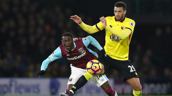 Watford trotz Überzahl nur remis gegen West Ham