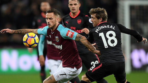 Nullnummer zwischen West Ham und Arsenal