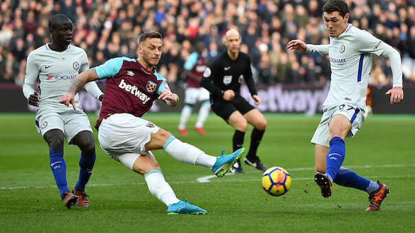 Arnautovic schießt West Ham zum Sieg über Chelsea