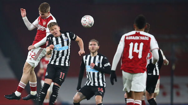 Arsenal siegt nach Verlängerung gegen Newcastle