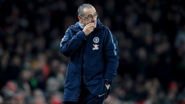 Chelsea-Coach Sarri nach Derby-Pleite sehr wütend