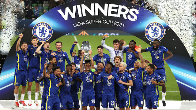 Chelsea sichert sich UEFA-Supercup-Titel
