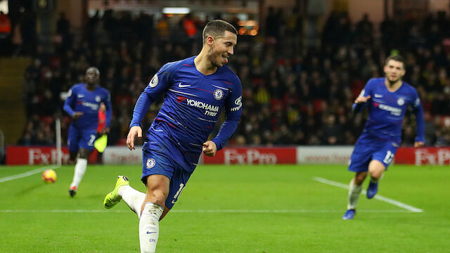 Hazard Matchwinner für Chelsea
