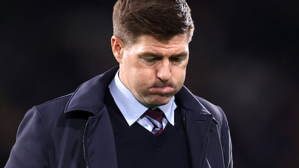 Aston Villa entlässt Trainer Steven Gerrard
