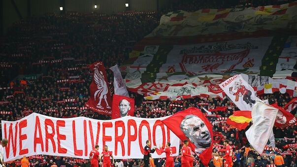 Liverpool-Fans wollen in der 77. Minute gehen