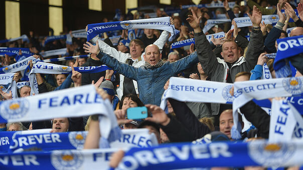 Leicester-Fans singen bis zum Rauswurf