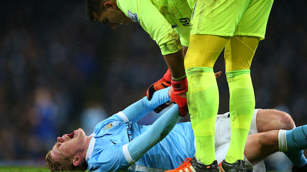 ManCity im Finale - Drama um De Bruyne