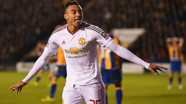 Manchester United siegt in Shrewsbury