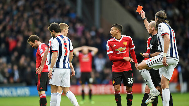 Dezimiertes ManUnited verliert bei West Brom