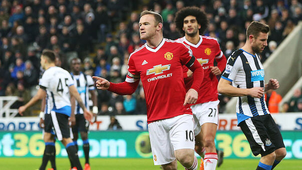 Rooney-Doppelpack reicht United nicht
