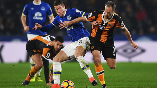 Everton rettet Unentschieden bei Hull