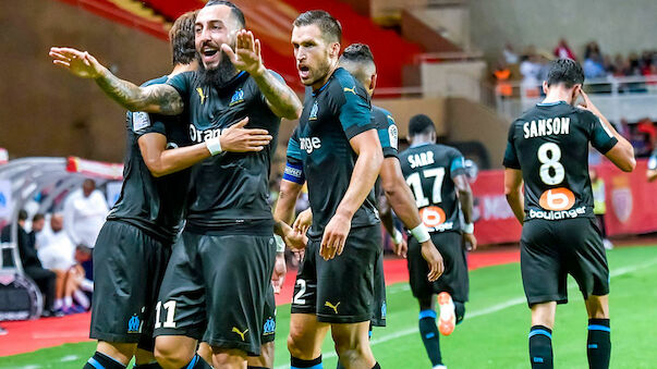 Marseille feiert späten Sieg bei Monaco