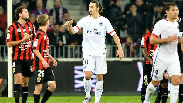 Ibrahimovic-Rekord bei PSG-Sieg in Nizza