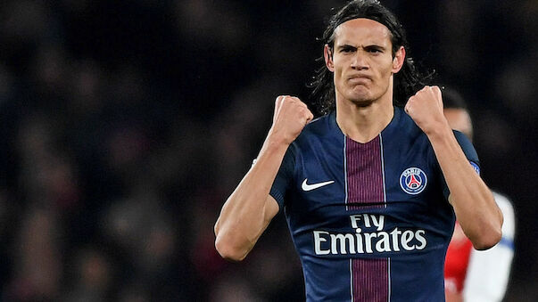 Stürmer Cavani verlängert bei Paris SG bis 2020 