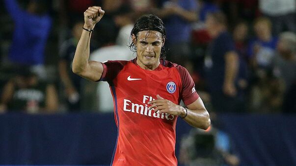 Cavani-Quattropack bei PSG-Sieg in Caen