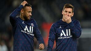 Neymar mit Messi bei PSG 