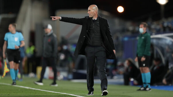 Zinedine Zidane kurz vor PSG-Engagement