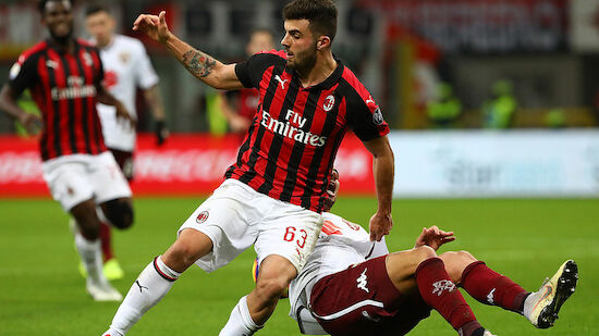 Milan stolpert im Heimspiel gegen Torino