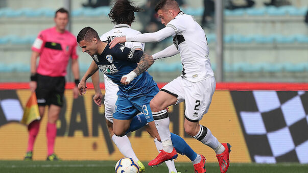Serie A: VAR-Chaos bei Empoli-Remis gegen Parma