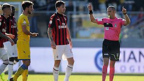 AC Milan enttäuscht auch bei Frosinone