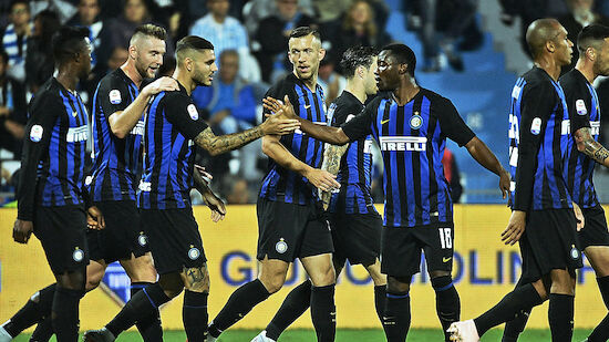 Inter Mailand nach Arbeitssieg Dritter