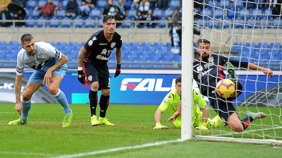 Lazio gewinnt Krisenduell gegen Cagliari klar