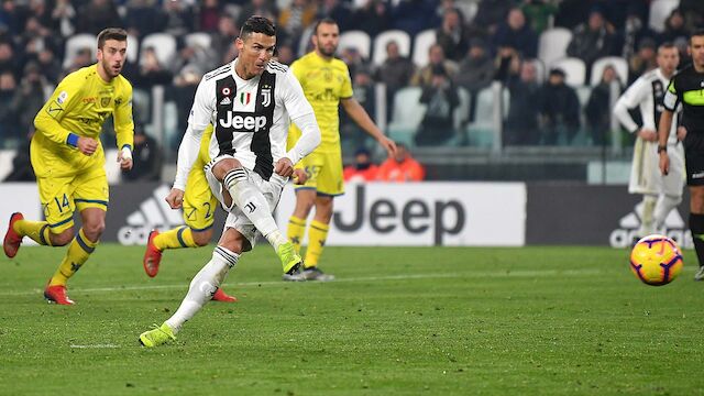 Juventus siegt, Ronaldo vergibt Elfmeter
