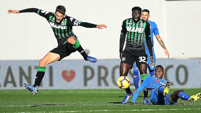 96. Minute! Sassuolo verschenkt Sieg