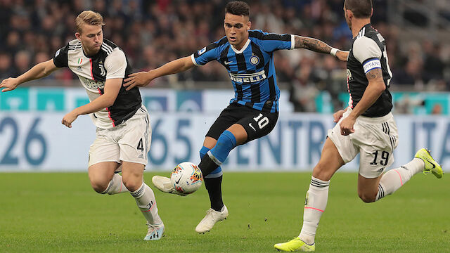 Serie A sagt u.a. Top-Spiel Juventus-Inter ab