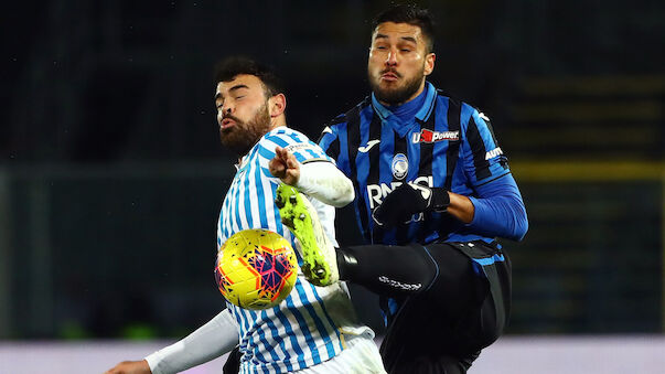 Schlusslicht SPAL bezwingt Atalanta Bergamo