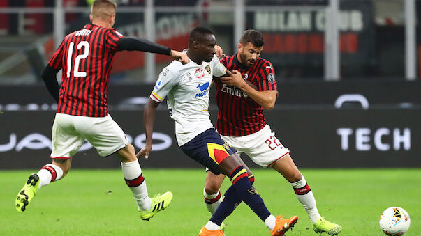 Milan enttäuscht gegen US Lecce bei Pioli-Debüt