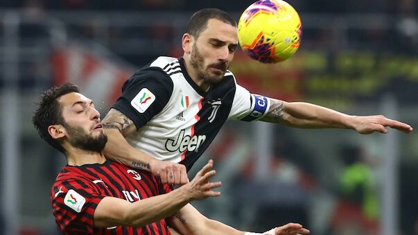Elfmeter rettet Juventus Hinspiel-Remis bei Milan