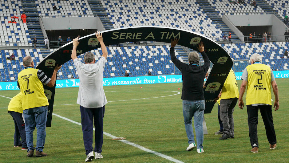 Serie A: Partie zwischen Brescia Calcio und Sassuolo ...