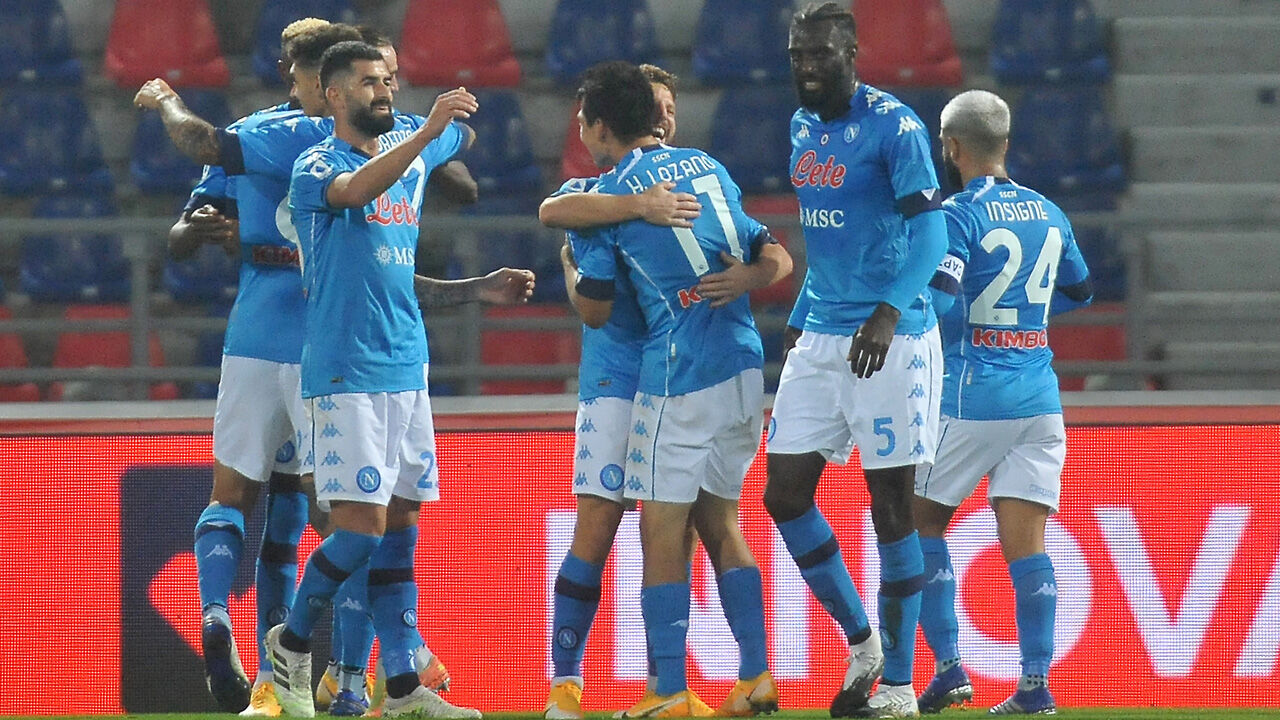 Serie A: Napoli nach Sieg in Bologna wieder auf Siegerstraße - Fussball