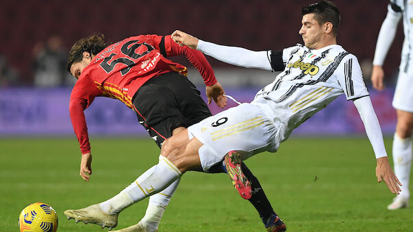 Juve stolpert bei Aufsteiger Benevento